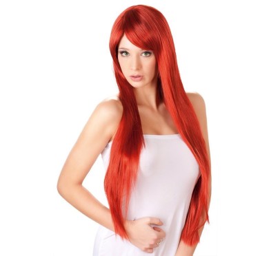 Long Straight Red Wig